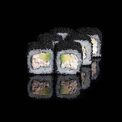 Ролл Калифорния чёрная в Nishiki по цене 1250 ₽