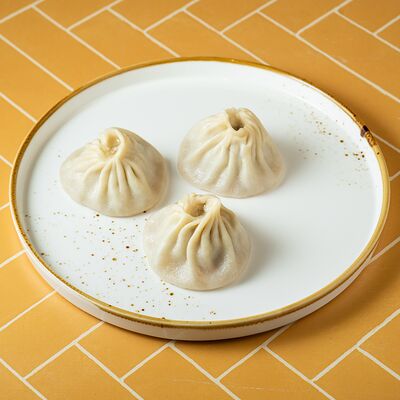 Бууза со свининой и говядиной порция (3шт) в Пароварка по цене 345 ₽