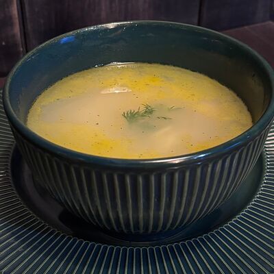 Суп Куриныйв Зеленая фея по цене 330 ₽