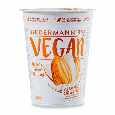 Йогурт Molkerei Biedermann Ag веганский био из миндального молока натуральный Швейцария в Азбука Вкуса Экспресс Меню по цене 419 ₽