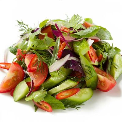 Овощной салат в Кафе на развилке по цене 527 ₽