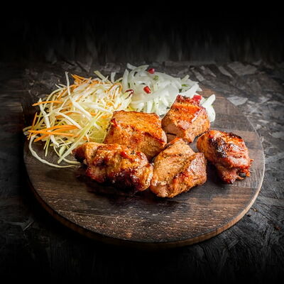 Классический шашлык из свиной шеи в KOSTROF по цене 598 ₽