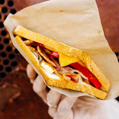 Сэндвич кубинский в Шаверма Grill по цене 305 ₽