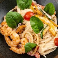Яичная лапша с морепродуктами в Раменная Ru-Rik
