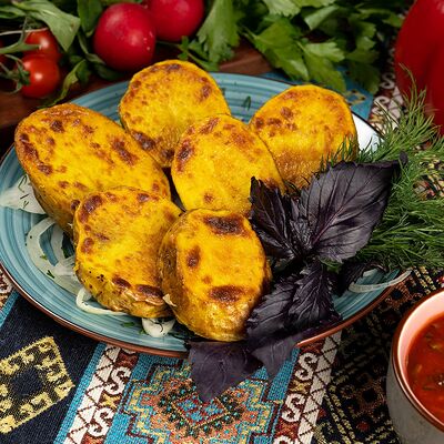 Картофель на мангале в Кафе Сим-Сим по цене 310 ₽