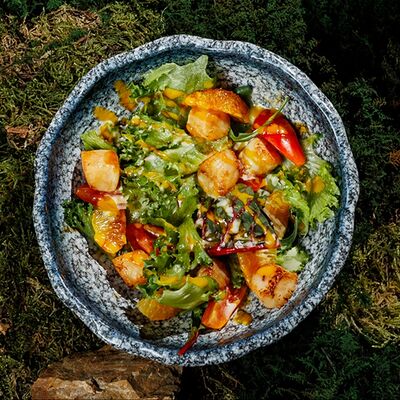 С гребешком и апельсином в Эхо по цене 860 ₽