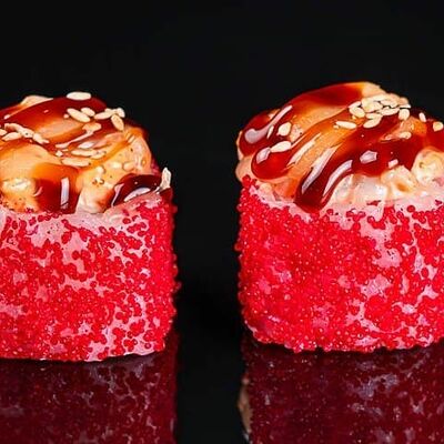 Запечённые роллы с курицей в ЛАПША НА сУШИ по цене 745 ₽