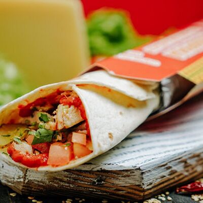 Мясная шаверма Мексика в Аль-Карам фастфуд по цене 320 ₽