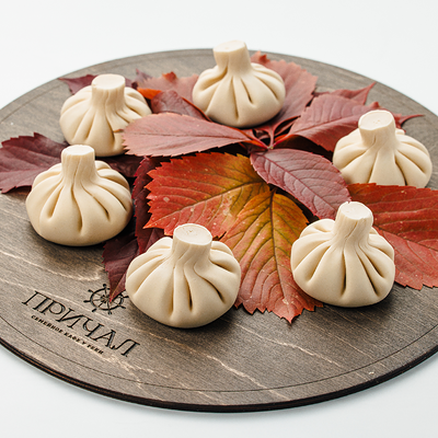 Хинкали с курицей и сыром 6шт п/ф в Причал по цене 480 ₽