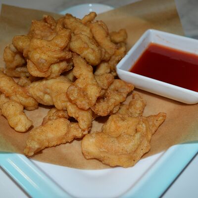 Хрустящие наггетсы из свинины в Тан чао по цене 26 р.