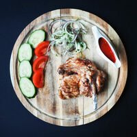 Шашлык из куриного окорока по-турецки в Шашлык Хауз