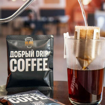 Дрип-пакет Кения АА в Do. Вro Сoffee по цене 100 ₽