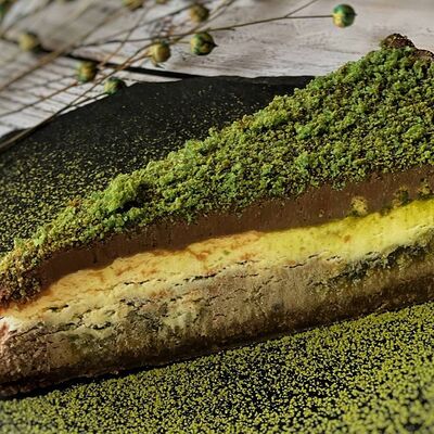 Чизкейк Дубайский шоколадв Positiff Coffee по цене 490 ₽