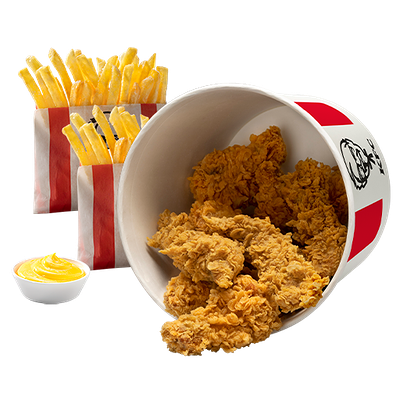 Баскет Дуэт Смарт с соусом в KFC по цене 25 р.