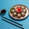 Ролл Эби темпура в SAKURA SUSHI PREMIUM по цене 1099