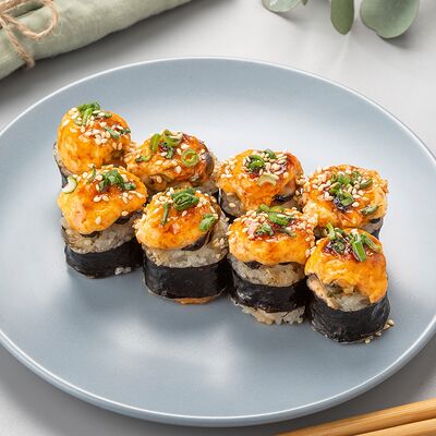 Запеченный с мидиями в Суши хит по цене 645 ₽