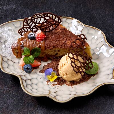 Грушевый пирог в Груша по цене 825 ₽