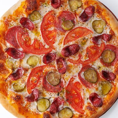 Пицца Мяснаяв NIKA PIZZA семейная пиццерия по цене 790 ₽