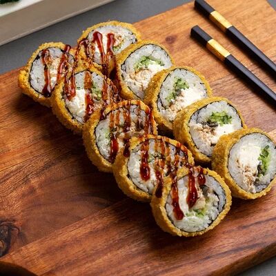 Горячий ролл с угрем в Sushirest по цене 558 ₽