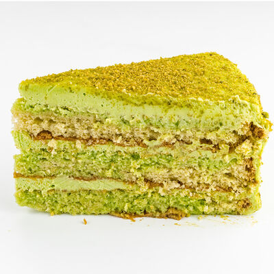 Фисташковый торт (порция) в Udcкафе Upside Down Cake по цене 560 ₽
