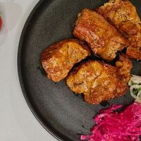 Шашлык из cвинoй шейки в Suli & Co