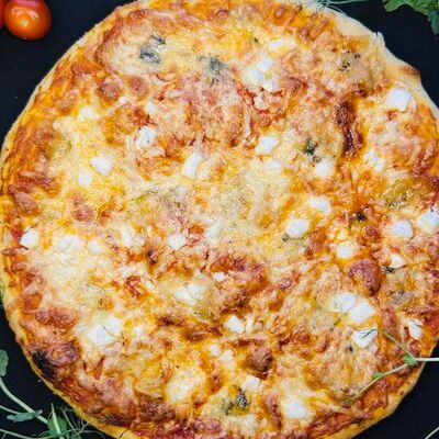 4 сыра 31 см в Barbara Пироги/Пицца/Роллы по цене 980 ₽