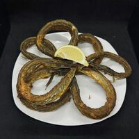 Сарган жареный в Кафе сон у моря