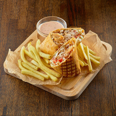 Ролл Чикен в Craft Lab Cafe по цене 500 ₽