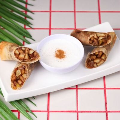 Спринг-ролл штрудель в Сайгонкафе по цене 475 ₽