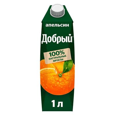 Сок Добрый апельсин 1л в PizzTop по цене 245 ₽