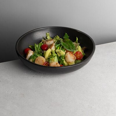 Салат с гребешками и кивив Великие по цене 1140 ₽