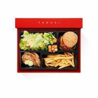 Ланч с бургером в Тануки