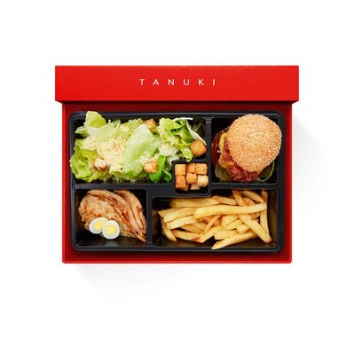 Ланч с бургером в Тануки по цене 495