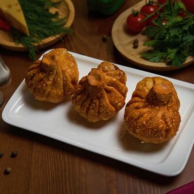 Хинкали жареные в The Кухня по цене 520 ₽