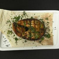 Стейк из сёмги в Кафе Hayatt