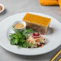 Мясной холодец в Трактиръ Пожарскаго