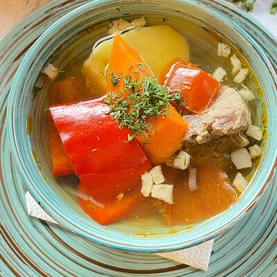 Шурпа из баранины в Чайхана Азия Базар по цене 419