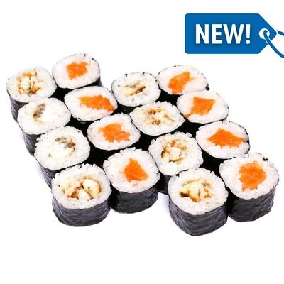 Ролл с лососем и угрем в Выбери Суши Пицца по цене 670 ₽