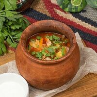 Щи с бужениной в Мушмула