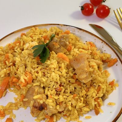 Плов со свининой в Готовая еда из Клюквы по цене 279 ₽