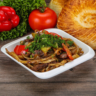 Лагман жареный в Зам-Зам по цене 295