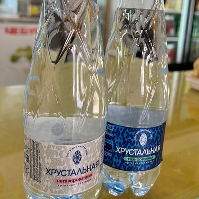 Вода без газа «хрустальная» в Чебуречная №1 по цене 130 ₽