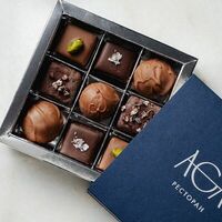 Сет 9 конфет в подарочной коробке в Aga