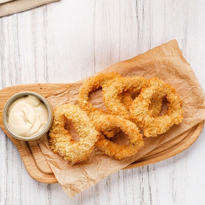 Кольца кальмара в кранч панировке в Мука по цене 740 ₽