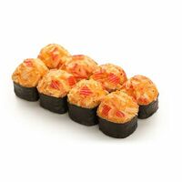 Запеченный острый ролл с крабом в Sushi & Shef