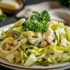 Салат Кальмары с сыром в У Вольфовича по цене 450