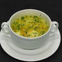 Суп-лапша куринаяв Кафе сон у моря