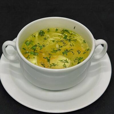 Суп-лапша куринаяв Кафе сон у моря по цене 300 ₽