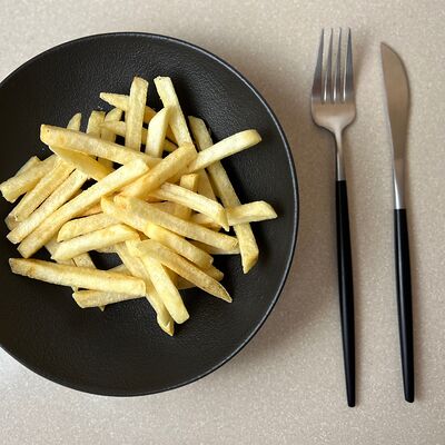 Картофель фри жареный в Батон и булка по цене 150 ₽