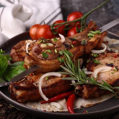 Шашлык свиной ассортив Grill House по цене 3600 ₽